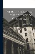 Introduction to the Science of Government
