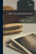 Time Remembered, a Romantic Comedy in Two Acts