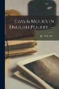 Eras & Modes in English Poetry. --