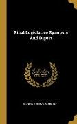 Final Legislative Synopsis And Digest