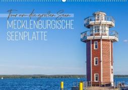 Tour um die großen Seen der Mecklenburgischen Seenplatte (Wandkalender 2023 DIN A2 quer)