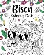 Bison Coloring Book