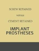 Implant retained Prostheses
