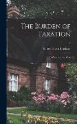 The Burden of Taxation: Pre-war and Post-war, 4