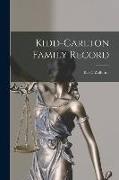 Kidd-Carlton Family Record