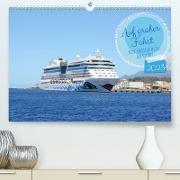 Auf großer Fahrt - Kreuzfahrtschiffe in der Karibik (Premium, hochwertiger DIN A2 Wandkalender 2023, Kunstdruck in Hochglanz)