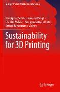 Sustainability for 3D Printing