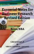 Essential Notes for Business Research (Revised Edition)