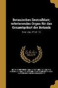 GER-BOTANISCHES ZENTRALBLATT R