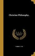 CHRISTIAN PHILOSOPHY