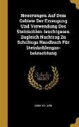 Neuerungen Auf Dem Gebiete Der Erzeugung Und Verwendung Des Steinkohlen-leuchtgases. Zugleich Nachtrag Zu Schillings Handbuch Für Steinkohlengas-beleu