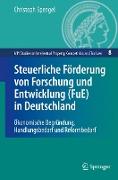Steuerliche Förderung von Forschung und Entwicklung (FuE) in Deutschland