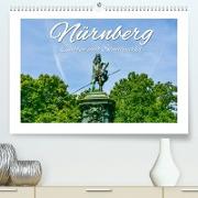 Nürnberg Gärten und Stadtparks (Premium, hochwertiger DIN A2 Wandkalender 2023, Kunstdruck in Hochglanz)