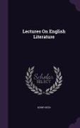 Lectures on English Literature