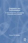 Linguistics and Psychoanalysis