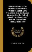 CONCORDANCE TO THE POETICAL &
