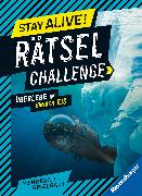 Ravensburger Stay alive! Rätsel-Challenge - Überlebe im ewigen Eis - Rätselbuch für Gaming-Fans ab 8 Jahren