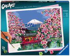Ravensburger CreArt - Malen nach Zahlen 20177 – Japanese Cherry Blossom – ab 14 Jahren