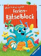 Ravensburger Mein kunterbunter Ferien-Rätselblock - Rätselspaß im Urlaub, auf Reisen oder Zuhause - Ferien Unterhaltung für Kinder von 7 bis 9 Jahren
