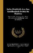 Sailm Dhaibhidh Ann Dan Gaoidhealach Do Reir Na Heabhra: Agus an Eidir-thengachaidh a's Fearr Ann Laidin, Ann Gaoidhealig, 's Ann Gaill-bhearla