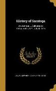 HIST OF SARATOGA