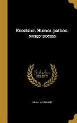 Excelsior. Humor-pathos-songs-poems