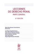 Lecciones de Derecho Penal Parte General 6ª Edición