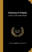 Dictionary of Volapük: Volapük-English, English-Volapük