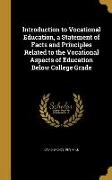 INTRO TO VOCATIONAL EDUCATION