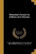 Macaulay's Essays on Addison and Johnson