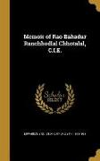 Memoir of Rao Bahadur Ranchhodlal Chhotalal, C.I.E