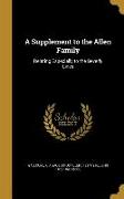 SUPPLEMENT TO THE ALLEN FAMILY