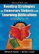 Reading Strategies for Elementary Students With Learning Difficulties