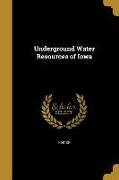 UNDERGROUND WATER RESOURCES OF