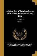 SELECTION OF LEADING CASES ON