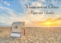 Wunderschöne Ostsee Rügen und Usedom (Tischkalender 2023 DIN A5 quer)