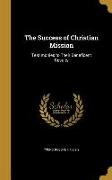 SUCCESS OF CHRISTIAN MISSION