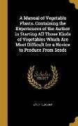 MANUAL OF VEGETABLE PLANTS CON