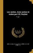 Les serées. Avec notice et index par C.E. Roybet, Tome 1