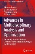 Advances in Multidisciplinary Analysis and Optimization