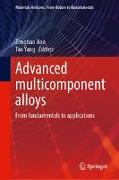 Advanced Multicomponent Alloys