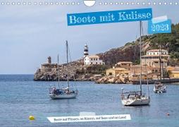 Boote mit Kulisse (Wandkalender 2023 DIN A4 quer)