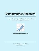 Demographic Research, Volume 17: Book I