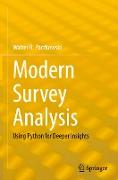 Modern Survey Analysis