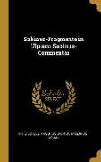 Sabinus-Fragmente in Ulpians Sabinus-Commentar