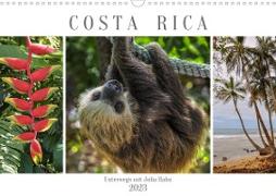 Costa Rica - unterwegs mit Julia Hahn (Wandkalender 2023 DIN A3 quer)