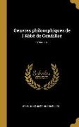 Oeuvres philosophiques de l'Abbé de Condillac, Volume 4