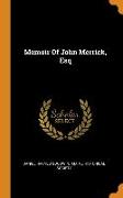 Memoir Of John Merrick, Esq