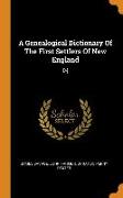 A Genealogical Dictionary of the First Settlers of New England: D-J