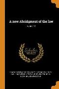 A New Abridgment of the Law, Volume 10